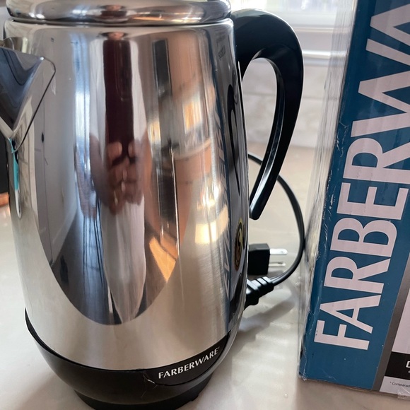 Farberware Silver and Black Coffee Maker - Picture 6 of 9